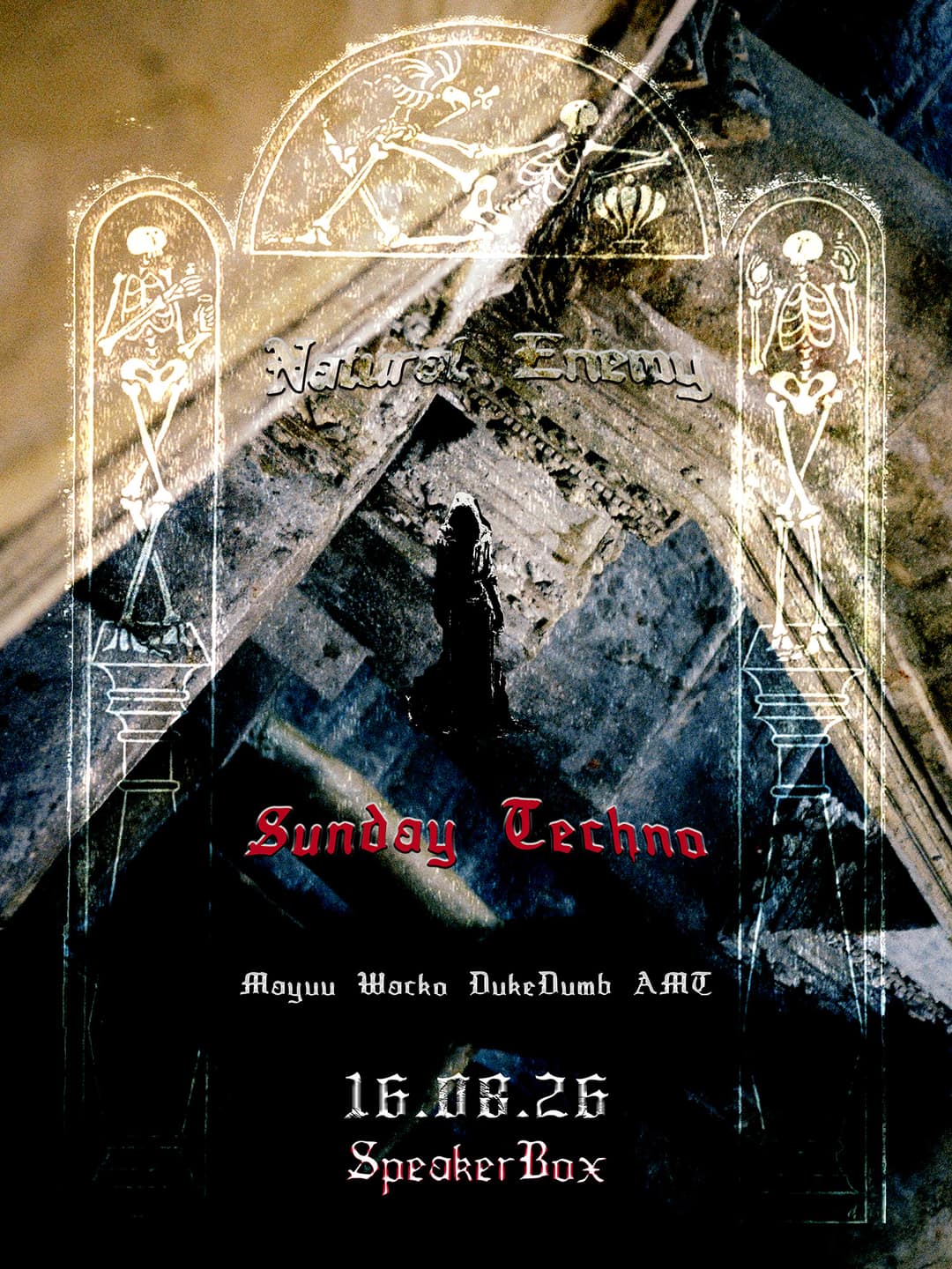 Sunday Techno night by Natural Enemy